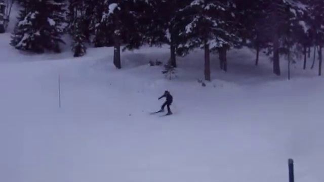 Chamonix Ski jump crash Vid смотреть онлайн