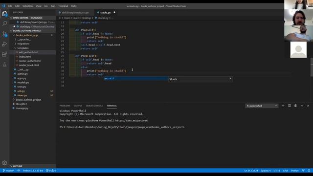 SEA Python - Algorithms - Stacks 3/17/2020 смотреть онлайн