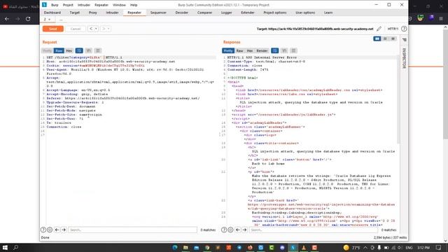 Sql Injection Attack, Querying the Database Type and Version on Oracle (Audio) смотреть онлайн