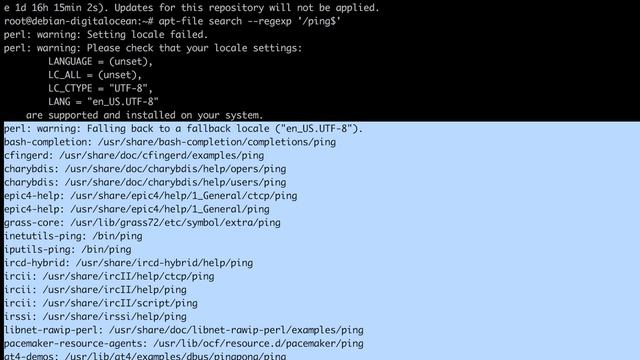 Search for packages that contain a particular program or file on Linux command line смотреть онлайн