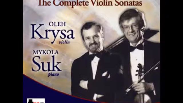 Oleh Krysa, Beethoven Sonata for Violin and Piano No.3 in E flat Major, Op 12,I Allegro con spirit смотреть онлайн