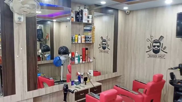 Saloon decoration | Parlour interior design | Barber shop design idea #saloon #barbershop #interior смотреть онлайн