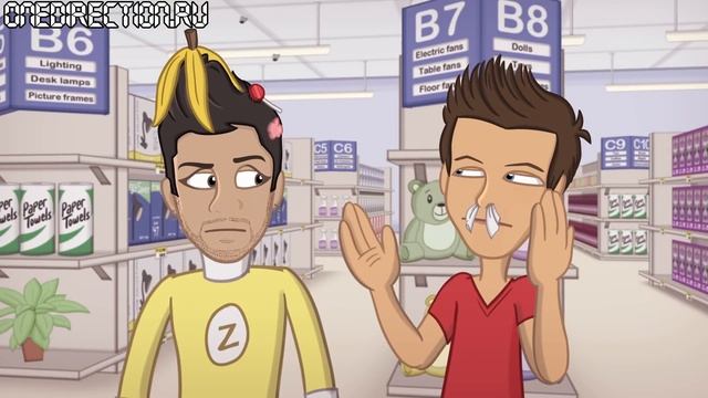 The Adventurous Adventures Of One Direction 2 [RusSub]