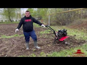 Работа фрезами"Гусиные лапки" и комплектными фрезами  с мотоблоком Ока МБ1