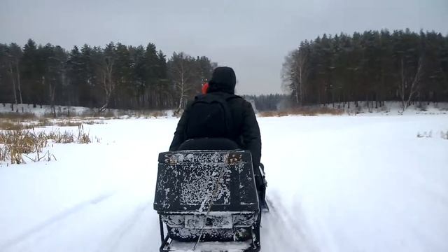 на снегоходе на Волге смотреть онлайн