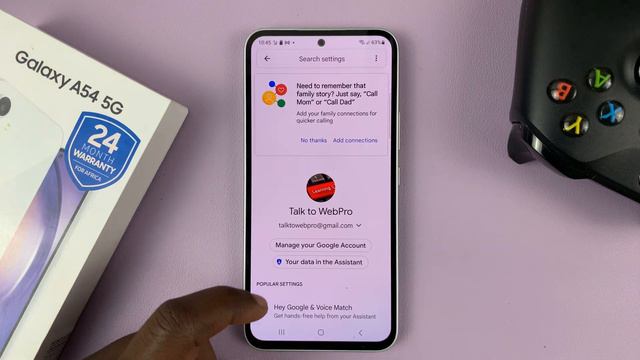 How To Activate Google Assistant On Samsung Galaxy A54 5G смотреть онлайн