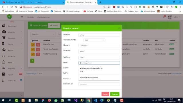 Sistema para farmacia en laravel 7 y vuejs 2 смотреть онлайн