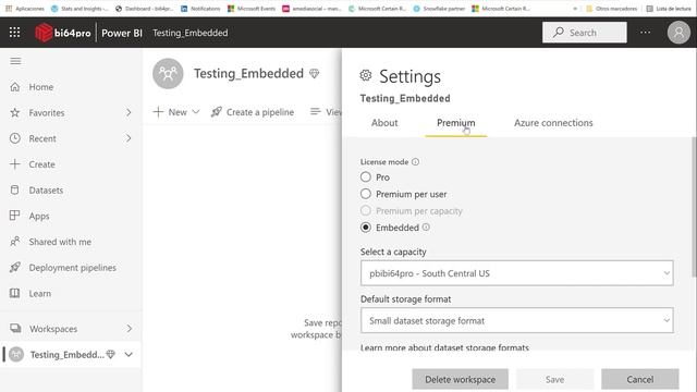 Testing Power BI Premium Features With Power BI Embedded смотреть онлайн