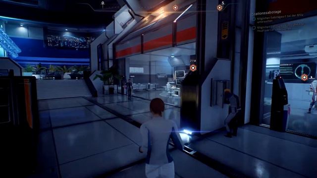 MASS EFFECT ANDROMEDA #009 Ω Sabotage an Board der Nexus Ω Let's Play смотреть онлайн