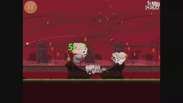 Angry Birds Seasons - Year of the Dragon Golden Egg #1 Location & 3 Stars Walkthrough смотреть онлайн