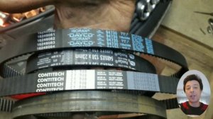 Маркировка ремня ГРМ автомобиля: как определить размер ремня и его год выпуска