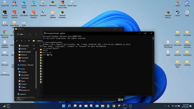 Running your Pygame Project without Pycharm смотреть онлайн