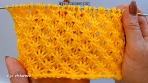 АЖУРНЫЙ УЗОР СПИЦАМИ 67 Вязание Узоры спицами