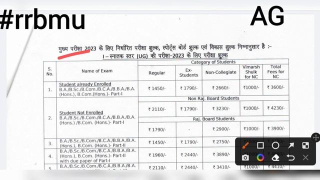 RRBMU Exam Form 2023 | matsya University exam form 2023 | rrbmu result 2022 смотреть онлайн
