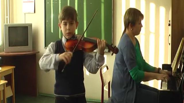 О. Ридинг. Концерт си минор III часть.  Василий Савкин.