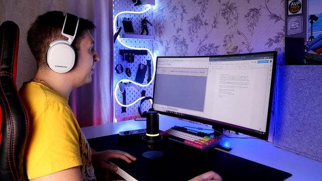 Тест HyperX DuoCast без обработки и поп фильтра смотреть онлайн