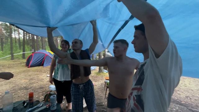 Vlog/ Скачальское озеро/ выживаем без генератора/ гроза/ занесло прямо в дерево ? смотреть онлайн