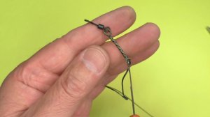 Как связать петлю лидкора для  карповой снасти