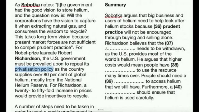 IELTS Reading Summary Completion Questions #IELTS #exam Preparation #ieltsreading #reading Section