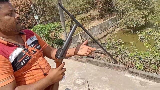 Antique air rifle made IN England vintage model (BSA) смотреть онлайн