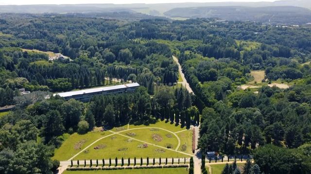 Долина Роз в Кисловодске, съемка с дрона смотреть онлайн