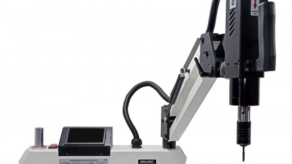 REALREZ РЕЗЬБОНАРЕЗНОЙ МАНИПУЛЯТОР REALREZ M16S + работа СОЖ M16SC