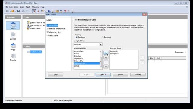 OpenOffice Base Tutorial - How to Create Database and Tables by VscorpianC смотреть онлайн