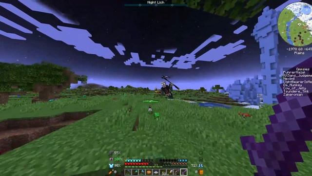 Solo Night Lich in Benchmark 2 modpack смотреть онлайн
