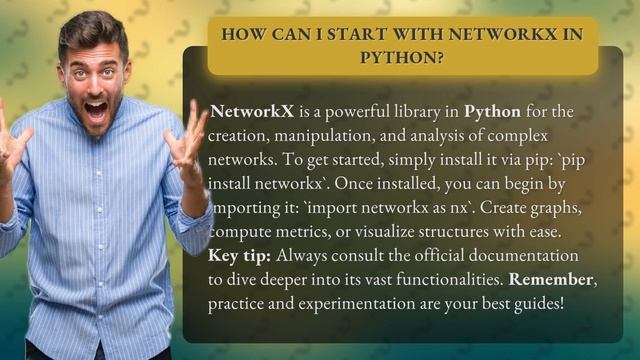 How Can I Start With NetworkX in Python? смотреть онлайн