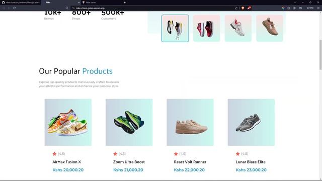 [05].Build And Deploy A Nike Ecommerce Website 2023 - Hero And Products Page | Tailwind | React смотреть онлайн