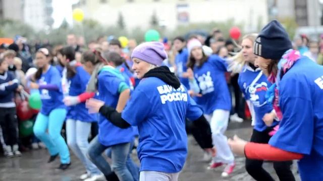 флешмоб.танец.30.09.2011 смотреть онлайн