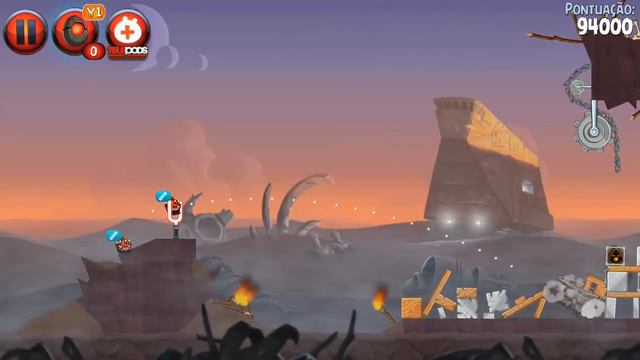 Angry Birds Star Wars II - Escape to Tatooine - Level P2-4 - 133,770 - World Record! смотреть онлайн