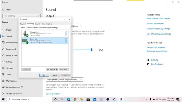 تشغيل stereo mix في ويندوز 10 смотреть онлайн