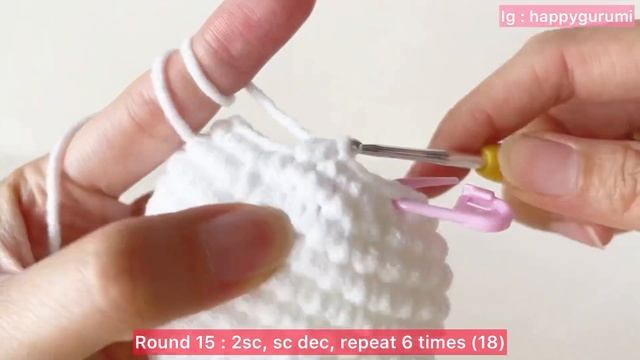 Miffy Bunny Head Crochet Amigurumi Tutorial | Step by Step | FREE PATTERN смотреть онлайн