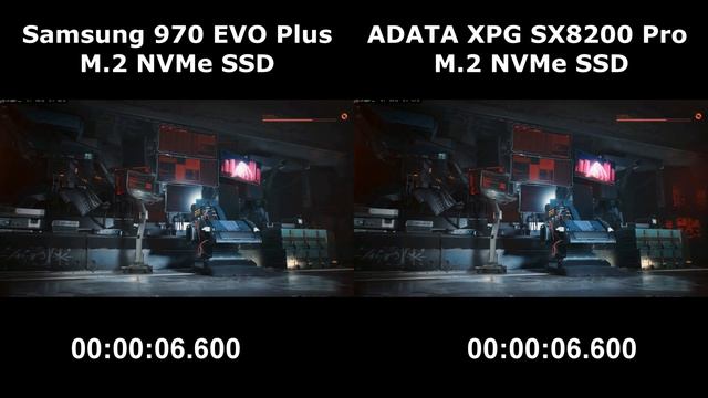 Cyberpunk 2077 | Samsung 970 EVO Plus vs ADATA XPG SX8200 Pro Load Times (v1.06) смотреть онлайн