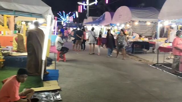 Ночной рынок Пхукета, Тайланд, пляж Карон смотреть онлайн