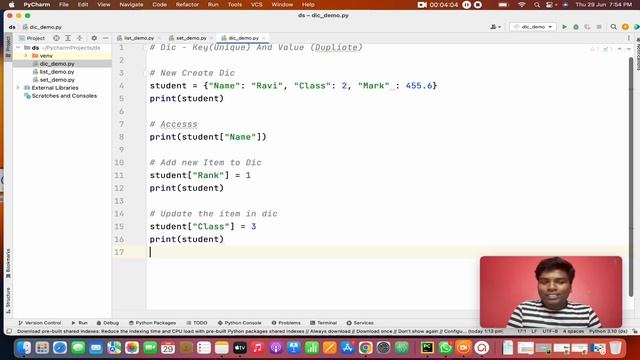 3 - Mastering Dictionaries in Python-Harnessing the Power of Key-Value Pairs #datastructures #serie смотреть онлайн