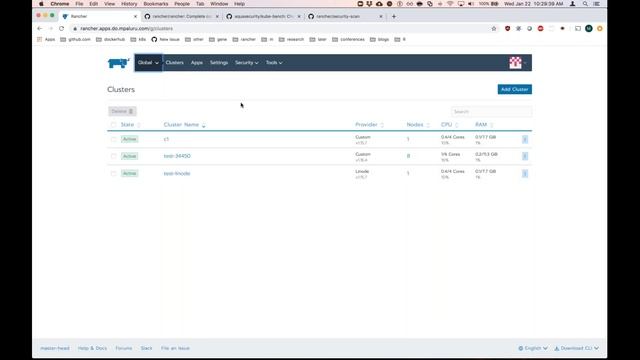 January 2020 Online Meetup: Securing Your Production Grade Kubernetes Clusters Using Rancher