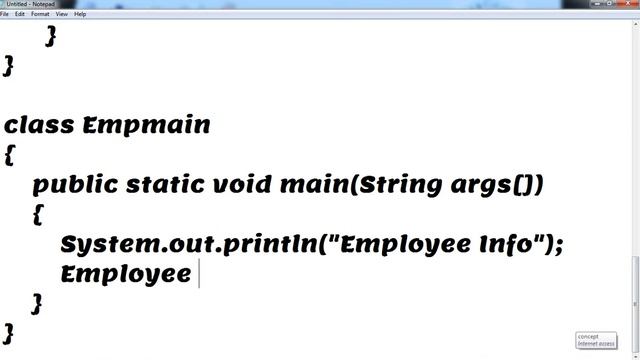 Inheritance Features in OOP's in JAVA смотреть онлайн
