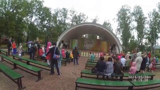 Лето в парке 2016 - дворец детского творчества, шаурма и тестирование нового аттракциона качели смотреть онлайн