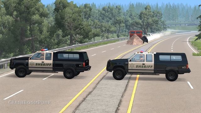 Crazy Police Chases #102 - BeamNG Drive Crashes смотреть онлайн
