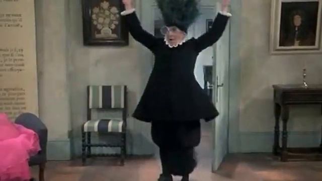 Louis de Funès, funny rare scene - The Peacock - Le Paon (L'avare - The Miser) смотреть онлайн