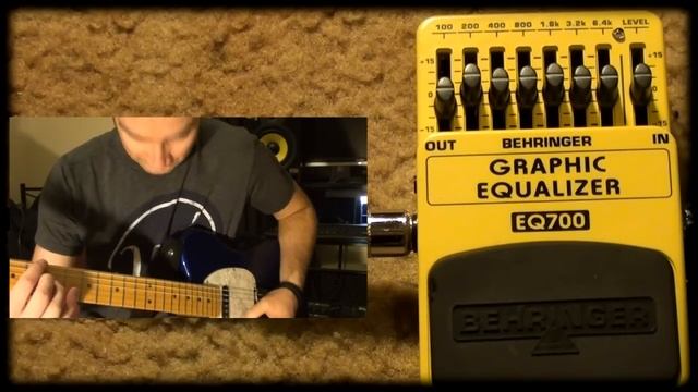 Behringer EQ Pedal EQ700 смотреть онлайн