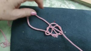 мастер класс плетение  узла счастье
