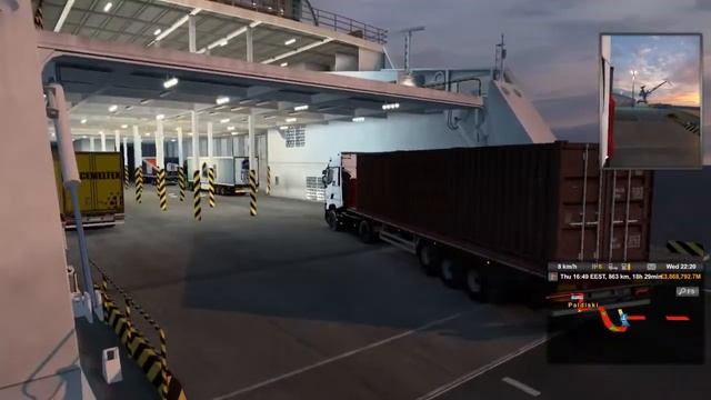 Pskov-Oslo : Motor Oil Delivery with Renault T (New DLC) смотреть онлайн