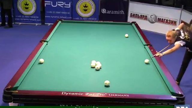 Бильярд |  Миронова Vs Париер [billiard Planet Tv]