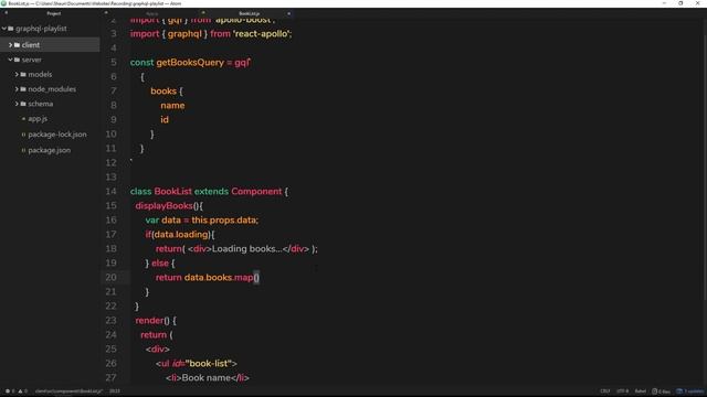 GraphQL Tutorial #27 - Rendering Data in a Component смотреть онлайн