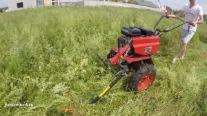 Тестируем насадки-роторные косилки на мотоблоки. "ЗАРЯ", "Терминатор", НЕВА "КР-0.5"