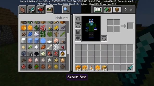 Minecraft PE 1.14.0.4: Bees & Skin Customization Update! смотреть онлайн