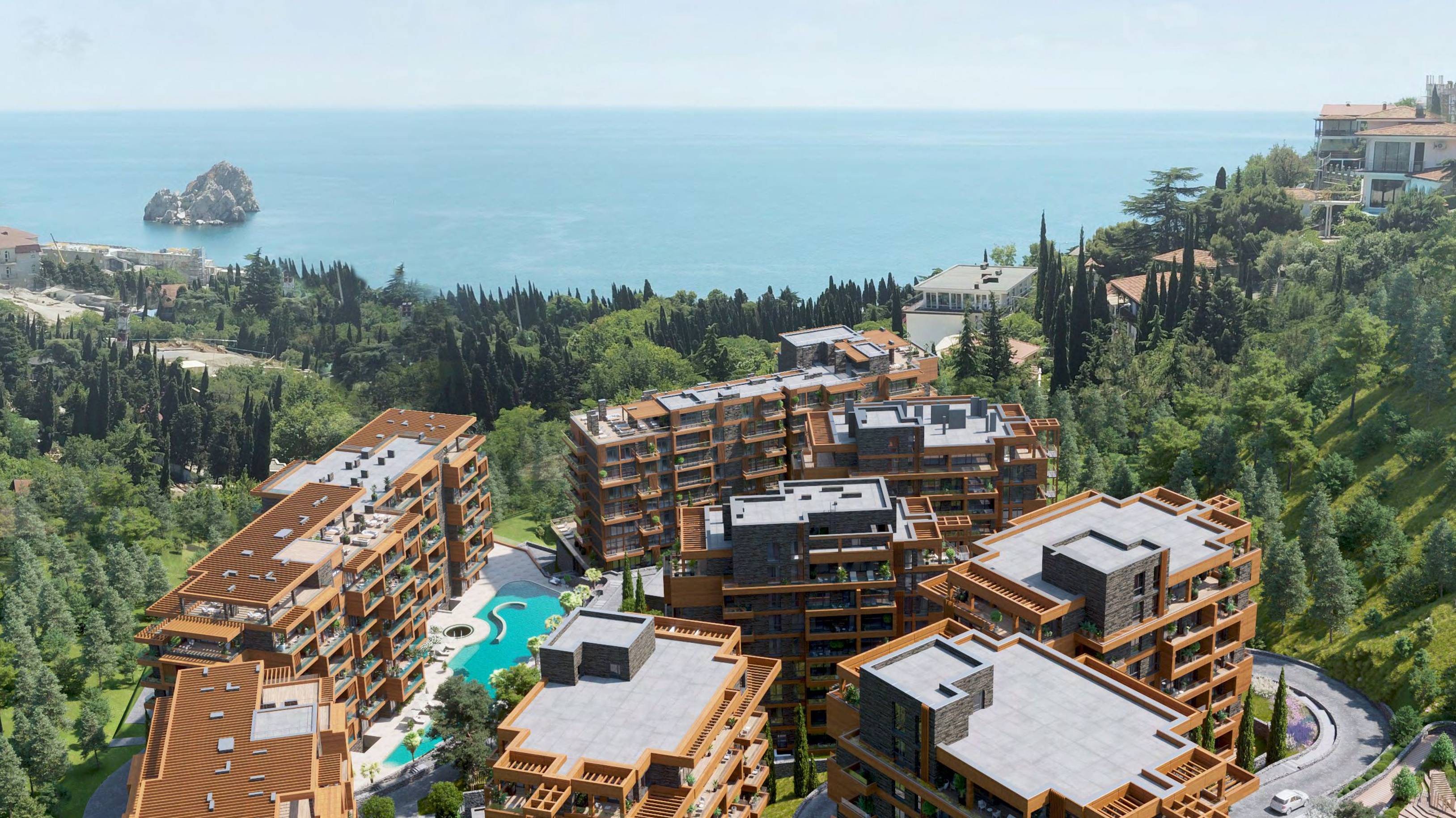 "MoreЯлта" корпус В. Нежилое помещение 2Н, как под апартаменты так и под коммерцию смотреть онлайн